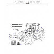 Fendt Xylon 524 Parts Manual